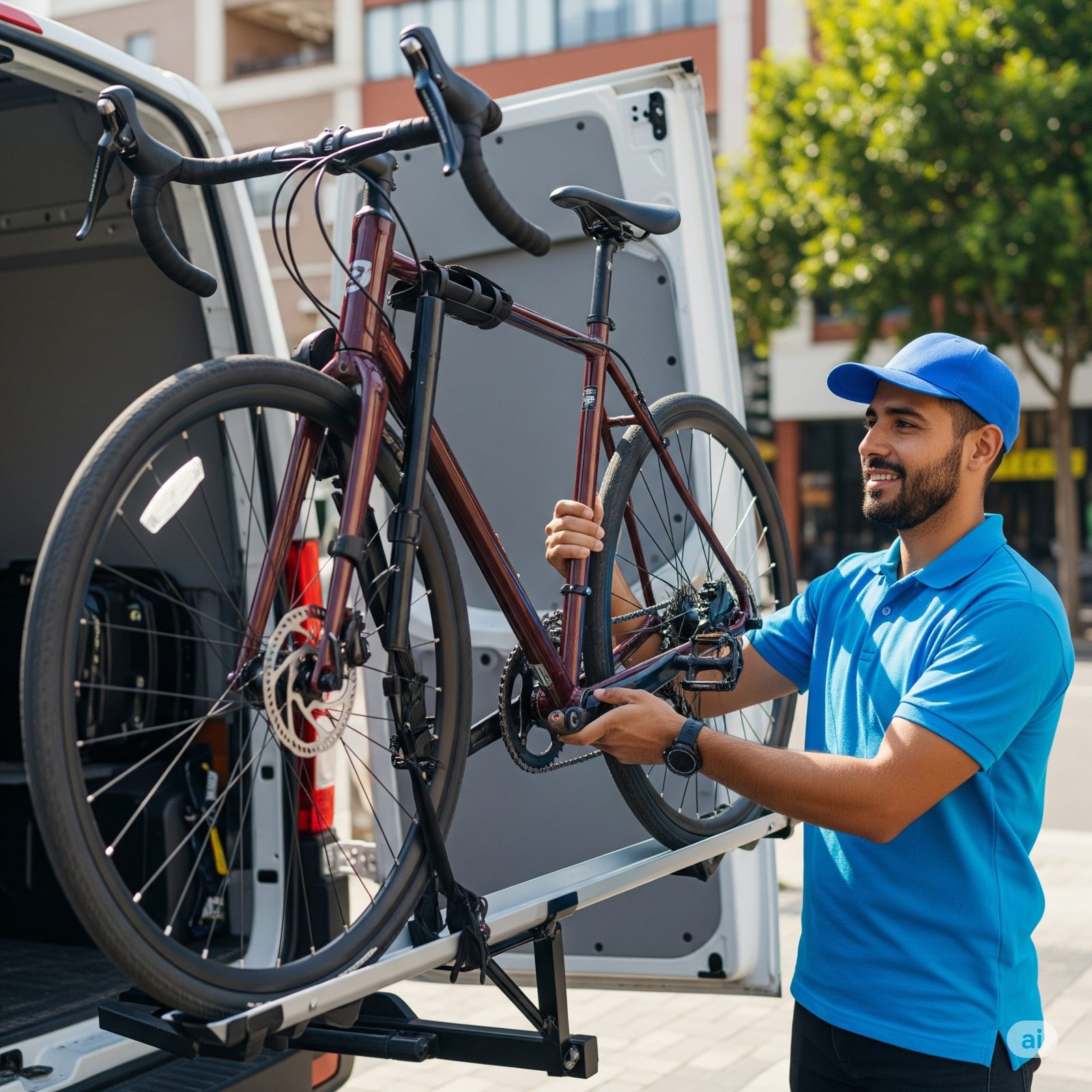 Bike delivery in Salento