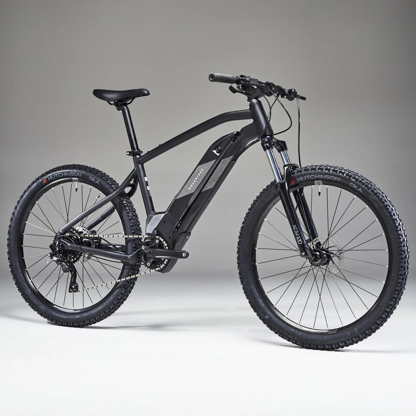 Rockrider E-ST 500 27,5" — e-bike for rent in Lecce and Salento, front three-quarter view
