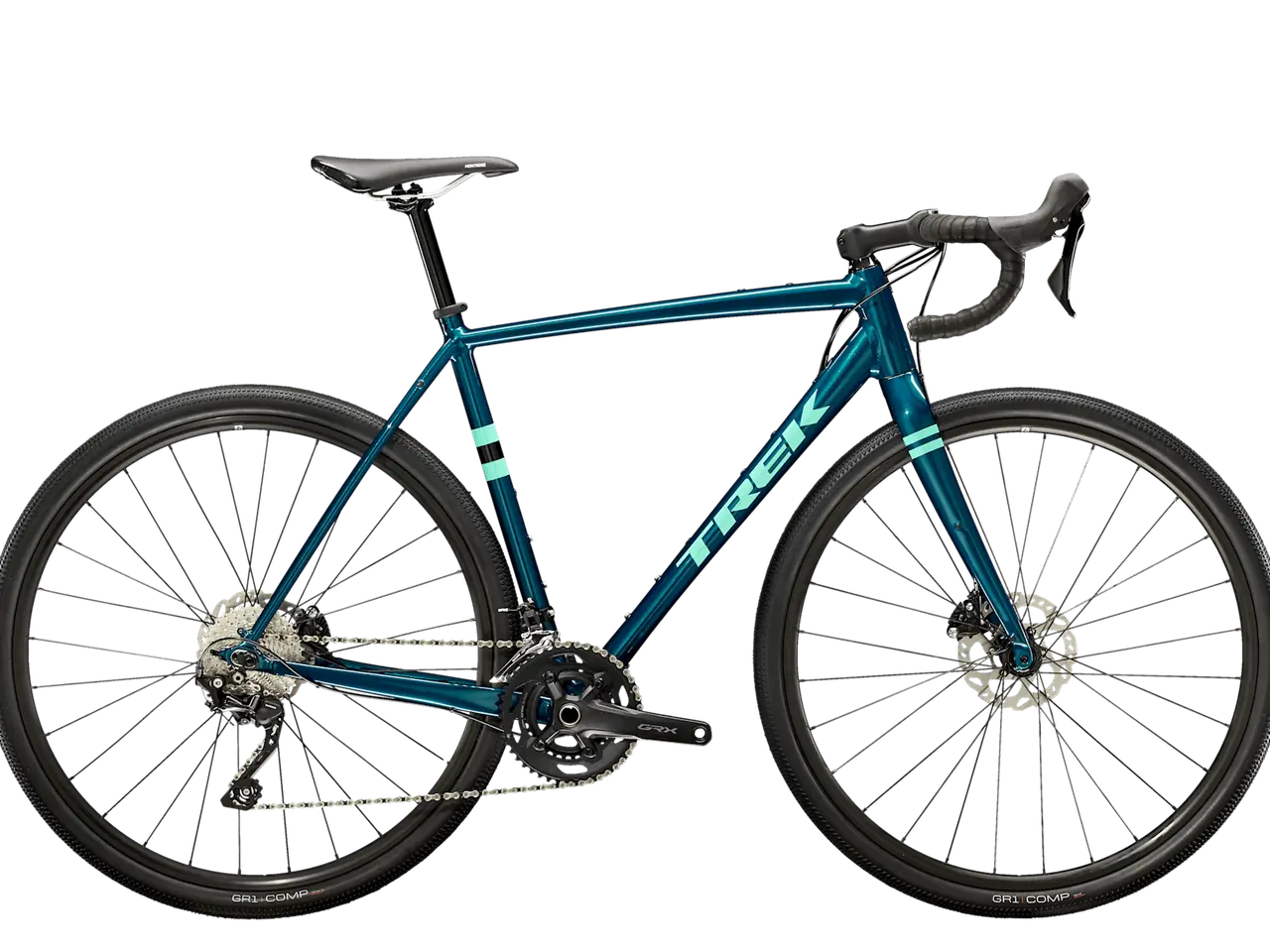 Trek Checkpoint ALR 4 — gravel in noleggio a Lecce e nel Salento, vista tre quarti anteriore